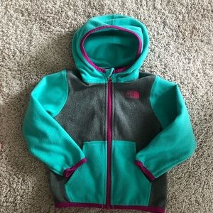 The North Face baby toddler girl hooded jacket
